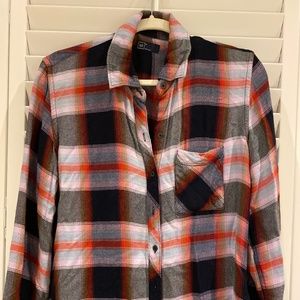 Plaid long sleeve